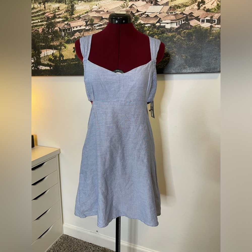 Volcom Elegant Blue Sleeveless Dress